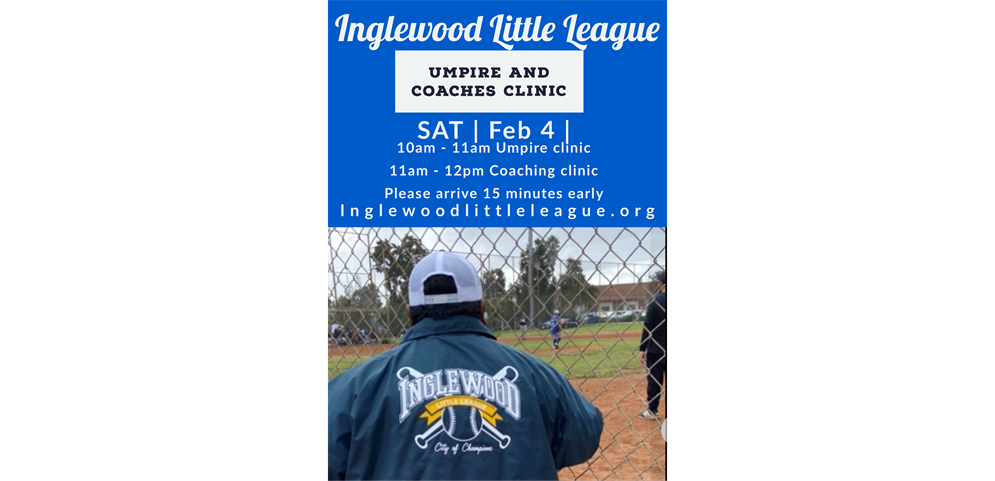 Calling and interested Coaches and Umpires 